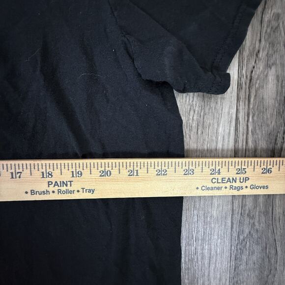 Batman TV Logo T-Shirt XL Black DC Comics 100% Cotton Retro Superhero Tee - Picture 5 of 5